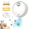 Smart Cat Litter Deodorizer | USB Rechargeable Pet Air Purifier