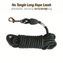 Solid Color Pet Leash – Durable Outdoor Walking Accessory for Dogs