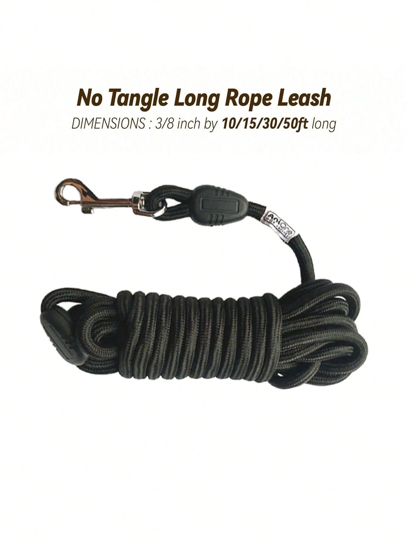 Solid Color Pet Leash – Durable Outdoor Walking Accessory for Dogs