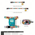 Adventure Time Pet Harness & Leash Set | Adjustable Dog & Cat Walking Set