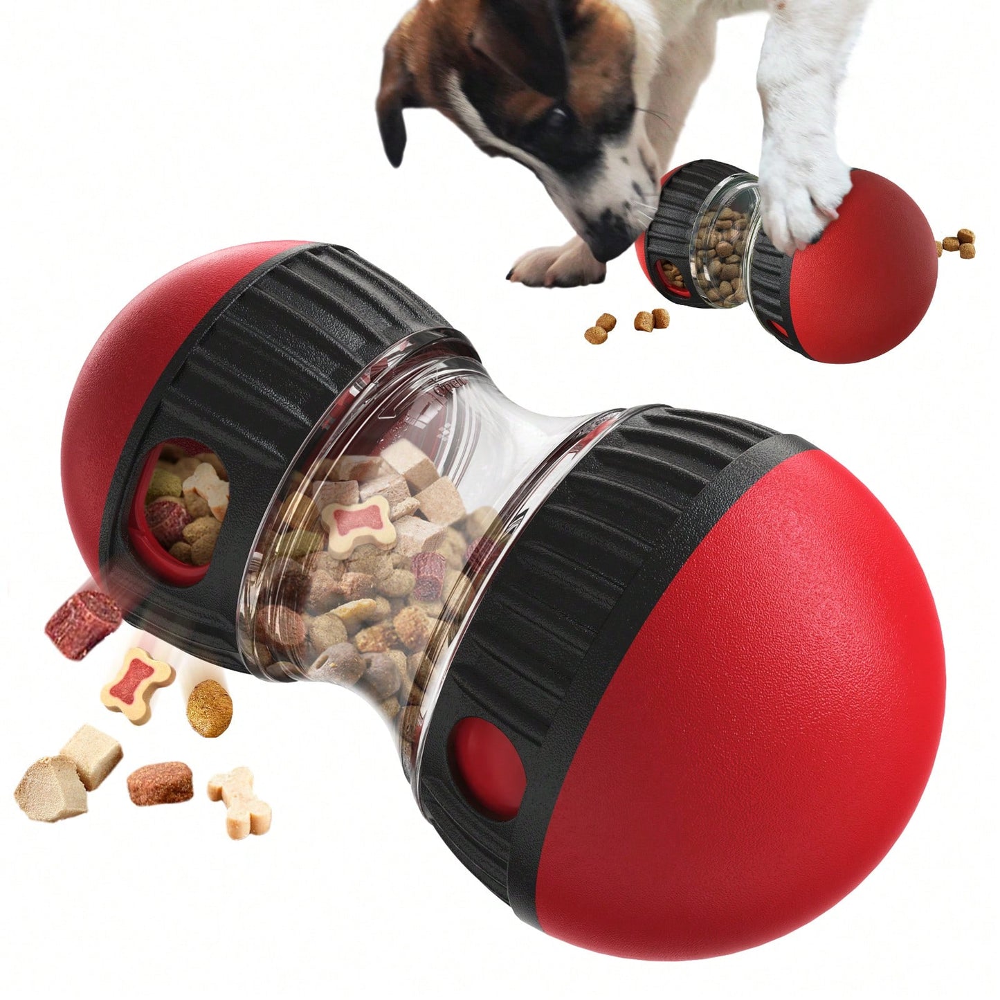 Interactive Dog Toy – Treat Dispenser Puzzle Ball & Food Feeder for All Breeds