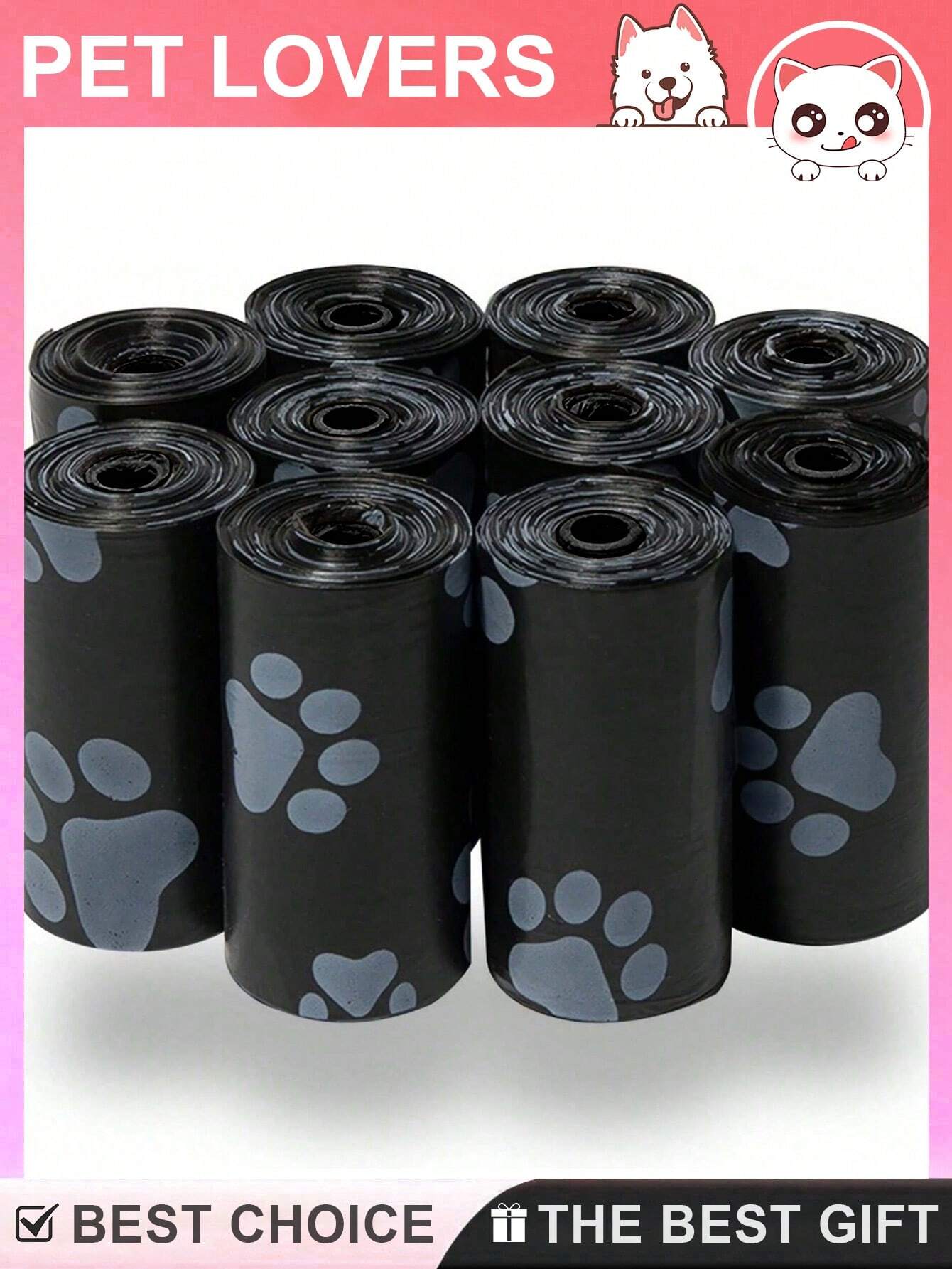 Leak‑Proof Dog Poop Bags – Durable Disposable Waste Bags