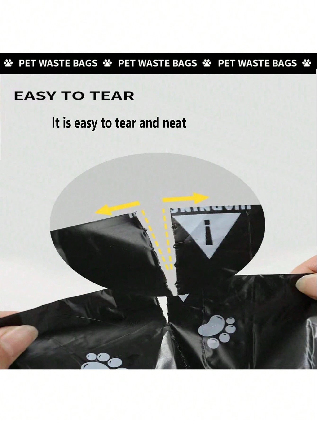 Leak‑Proof Dog Poop Bags – Durable Disposable Waste Bags