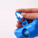 Dog Poop Bag Dispenser – Durable Polypropylene Holder with Pull Strap + 2 Rolls