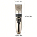 Rechargeable Pet Electric Trimmer for Dogs & Cats | Hair Clipper