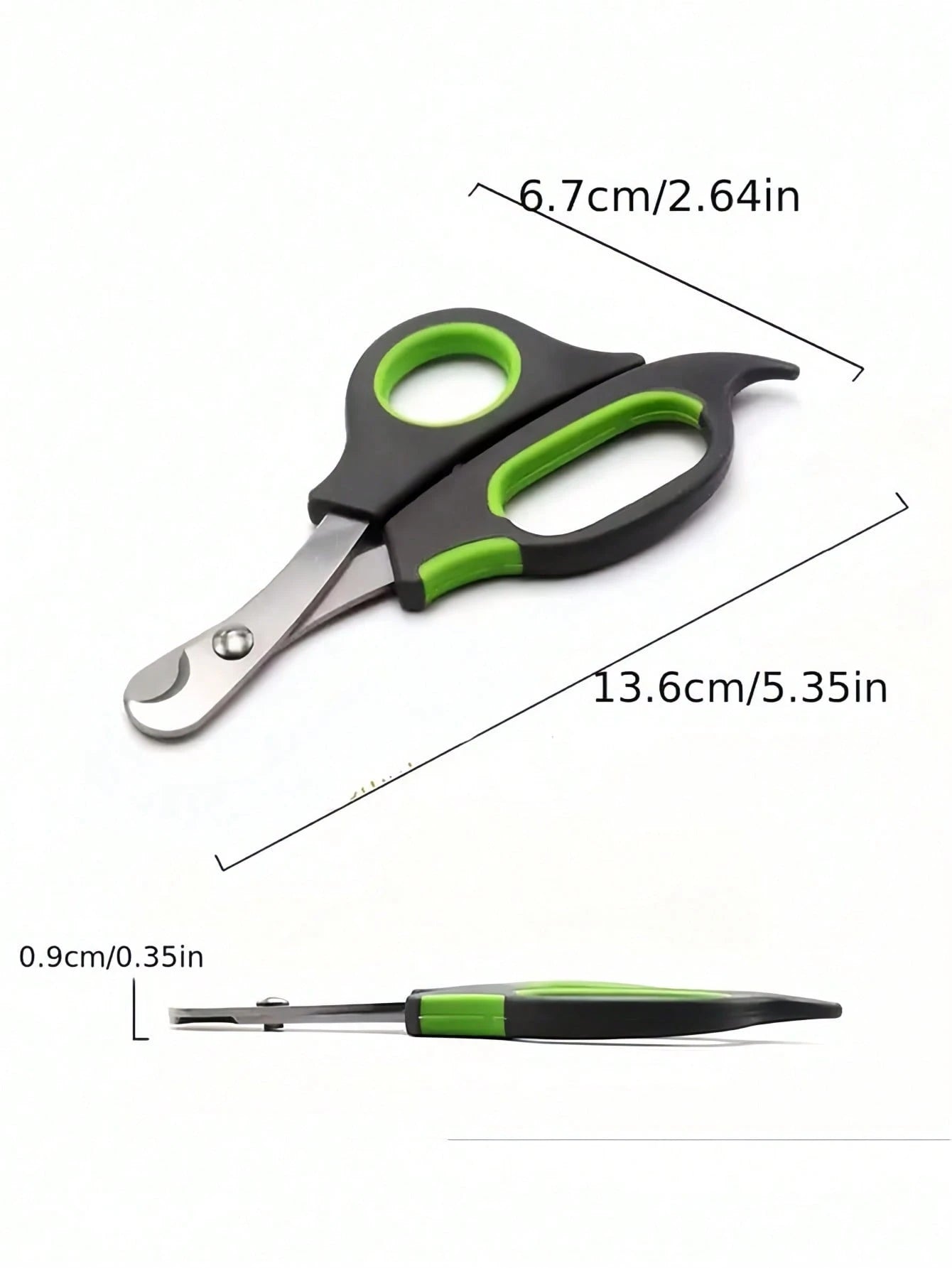 Stainless Steel Pet Nail Clippers for Dogs & Cats | Easy to Use