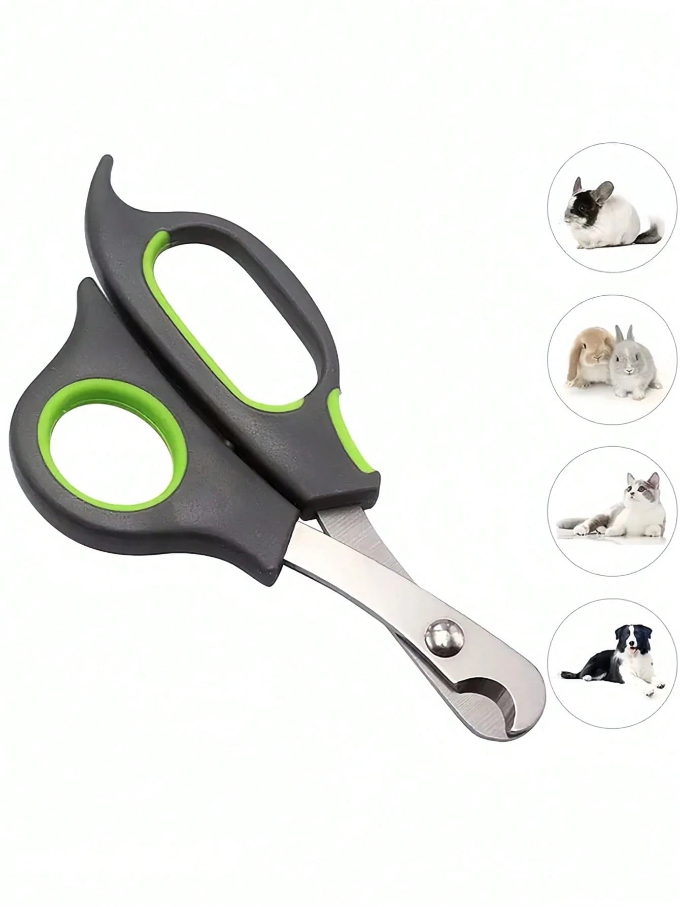 Stainless Steel Pet Nail Clippers for Dogs & Cats | Easy to Use