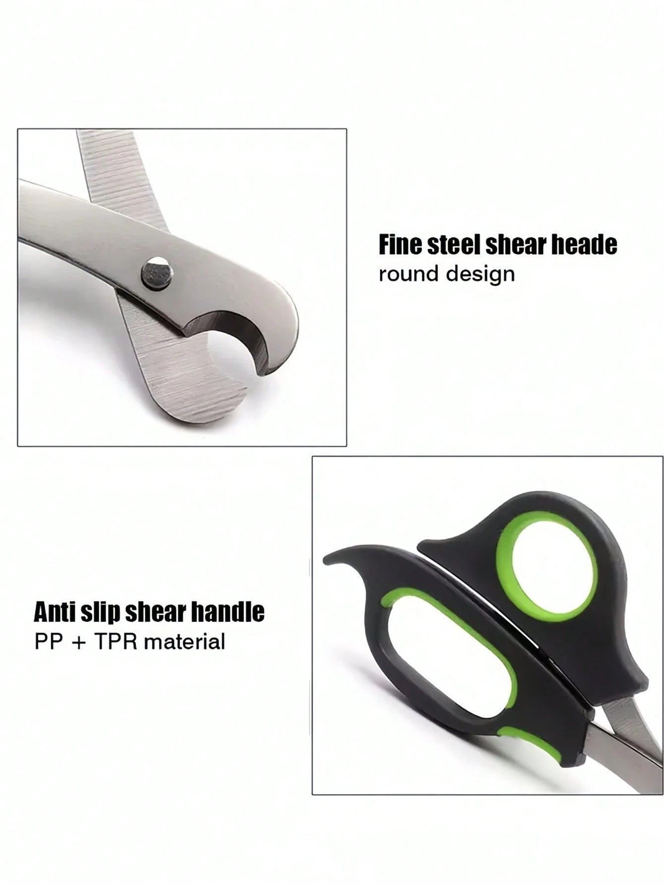 Stainless Steel Pet Nail Clippers for Dogs & Cats | Easy to Use