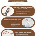 Professional Pet Nail Clippers with Safety Guard | Precision Trimmer