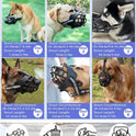 Soft Plastic Dog Muzzle – Anti‑Bite Pet Mask for Safe Outdoor Use
