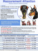 Soft Plastic Dog Muzzle – Anti‑Bite Pet Mask for Safe Outdoor Use