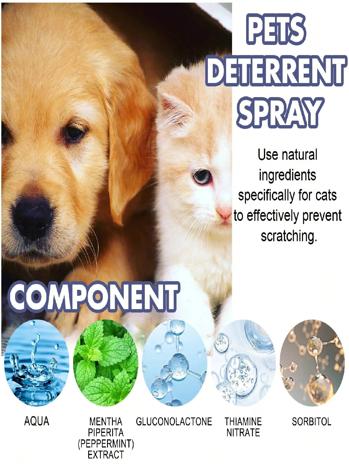 Pet Anti-Scratch Repellent Spray – Cat & Dog Furniture Protection