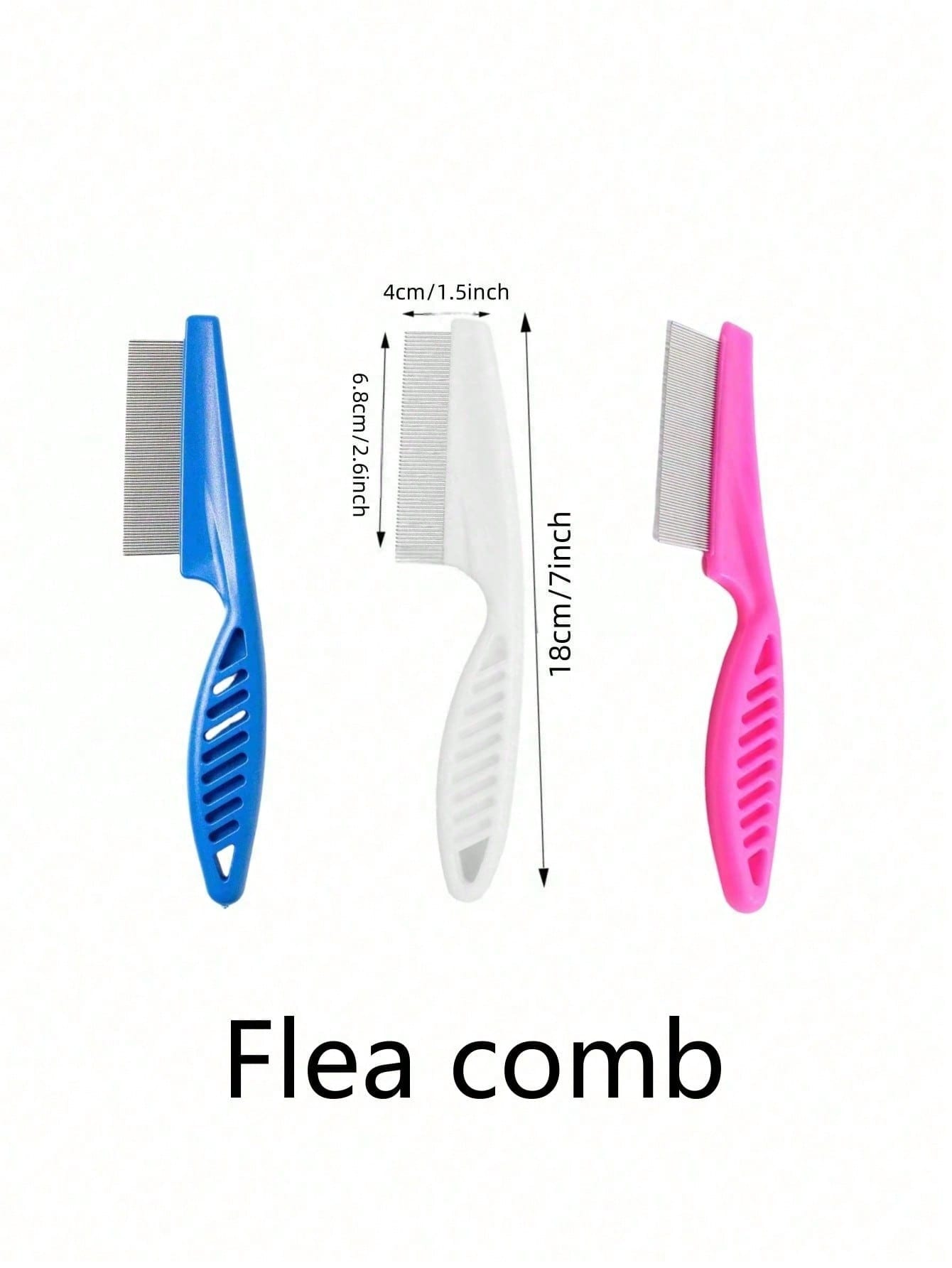 Self Cleaning Pet Grooming Brush for Dogs & Cats | Deshedding Comb