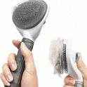 Self Cleaning Pet Grooming Brush for Dogs & Cats | Deshedding Comb