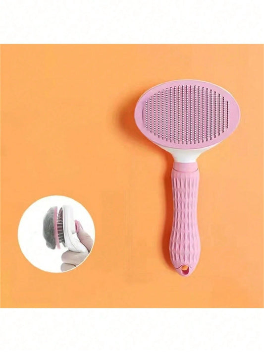 Self Cleaning Pet Grooming Brush for Dogs & Cats | Deshedding Comb