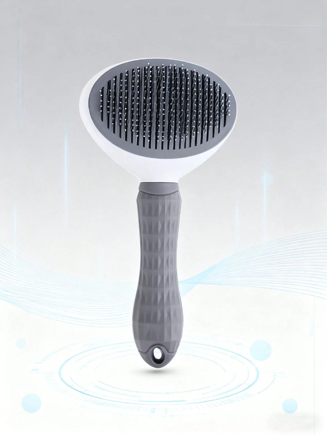 Self Cleaning Pet Grooming Brush for Dogs & Cats | Deshedding Comb