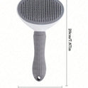 Self Cleaning Pet Grooming Brush for Dogs & Cats | Deshedding Comb