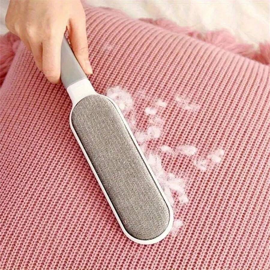 Double‑Sided Lint Remover – Manual Fuzz & Pet Hair Cleaner for Home & Clothing