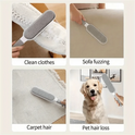 Double‑Sided Lint Remover – Manual Fuzz & Pet Hair Cleaner for Home & Clothing