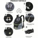 Pet Carrier Backpack for Small Dogs & Cats | Breathable Travel Bag