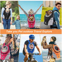 Pet Carrier Backpack for Small Dogs & Cats | Breathable Travel Bag
