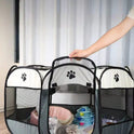 Octagon Pet Fence – Portable Pet Tent & Cage for Cats & Dogs