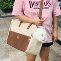 Crossbody Pet Carrier Bag | Portable Dog & Cat Sling Backpack for Travel