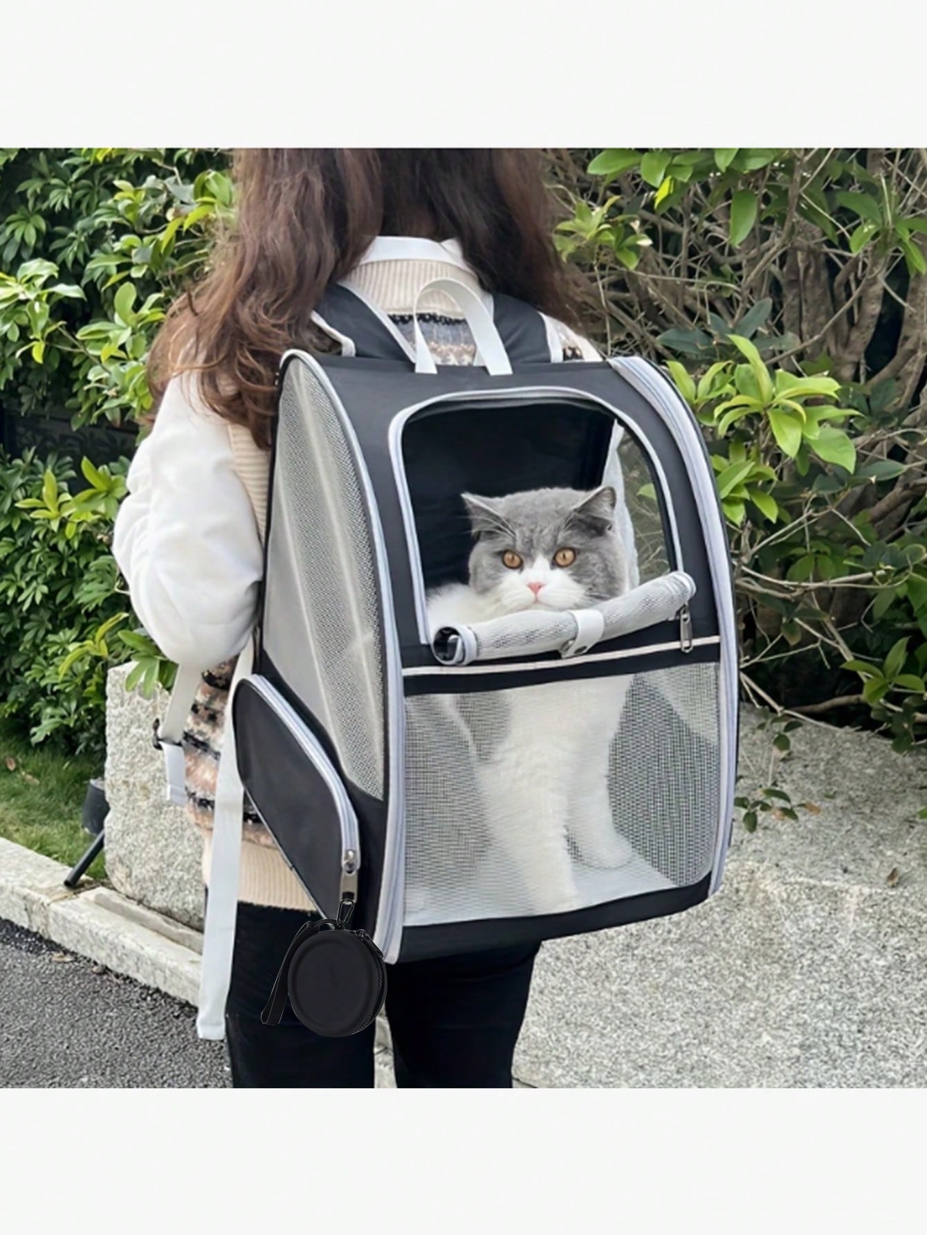 Pet Travel Backpack | Large Capacity Carrier for Cats & Dogs