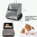Pet Travel Backpack | Large Capacity Carrier for Cats & Dogs