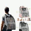 Pet Travel Backpack | Large Capacity Carrier for Cats & Dogs