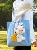 Pet Carrier Backpack – Breathable Large-Capacity Cat & Dog Bag