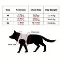 Tactical Dog Harness & Leash Set with Handle for Training & Walking