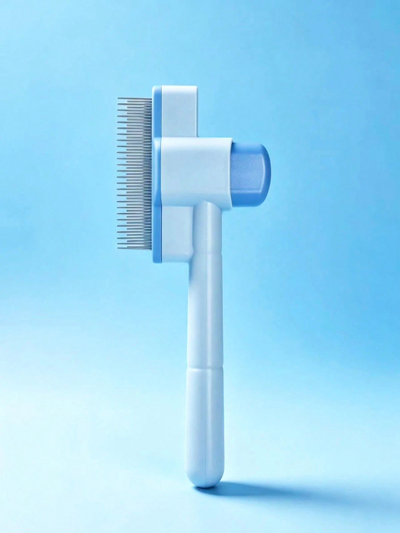 Self-Cleaning Pet Grooming Brush for Dogs & Cats | Deshedding Slicker Brush