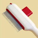 Self-Cleaning Pet Grooming Brush for Dogs & Cats | Deshedding Slicker Brush