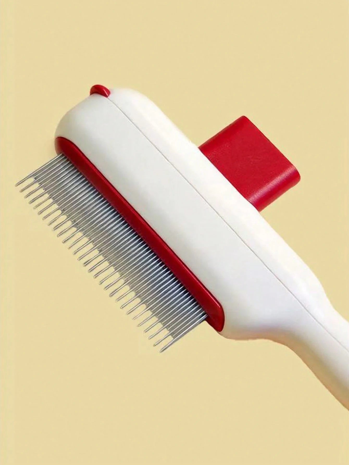 Self-Cleaning Pet Grooming Brush for Dogs & Cats | Deshedding Slicker Brush
