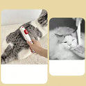 Self-Cleaning Pet Grooming Brush for Dogs & Cats | Deshedding Slicker Brush