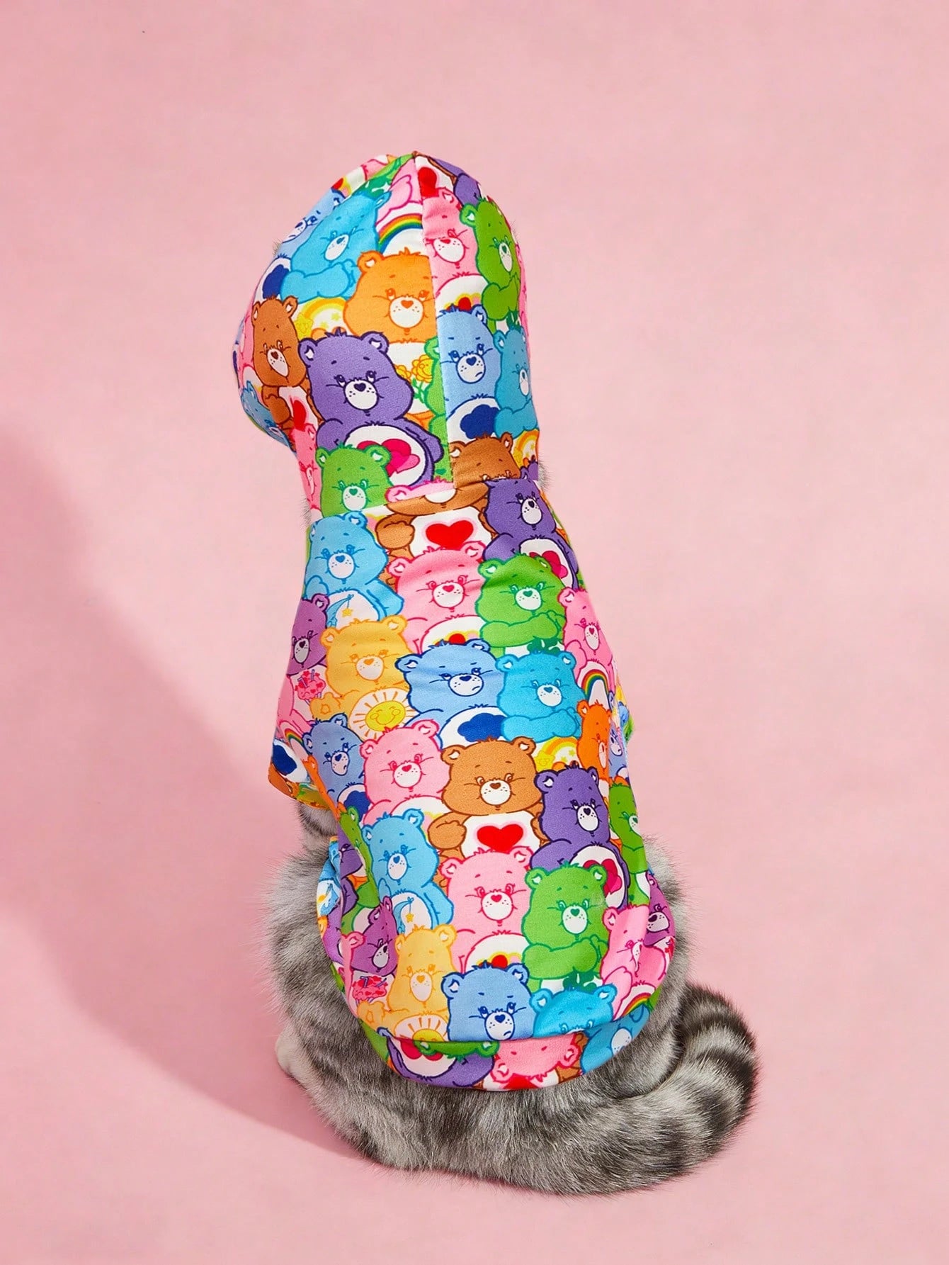 Care Bears Pet Hoodie for Dogs & Cats | Cute Cartoon Sweatshirt