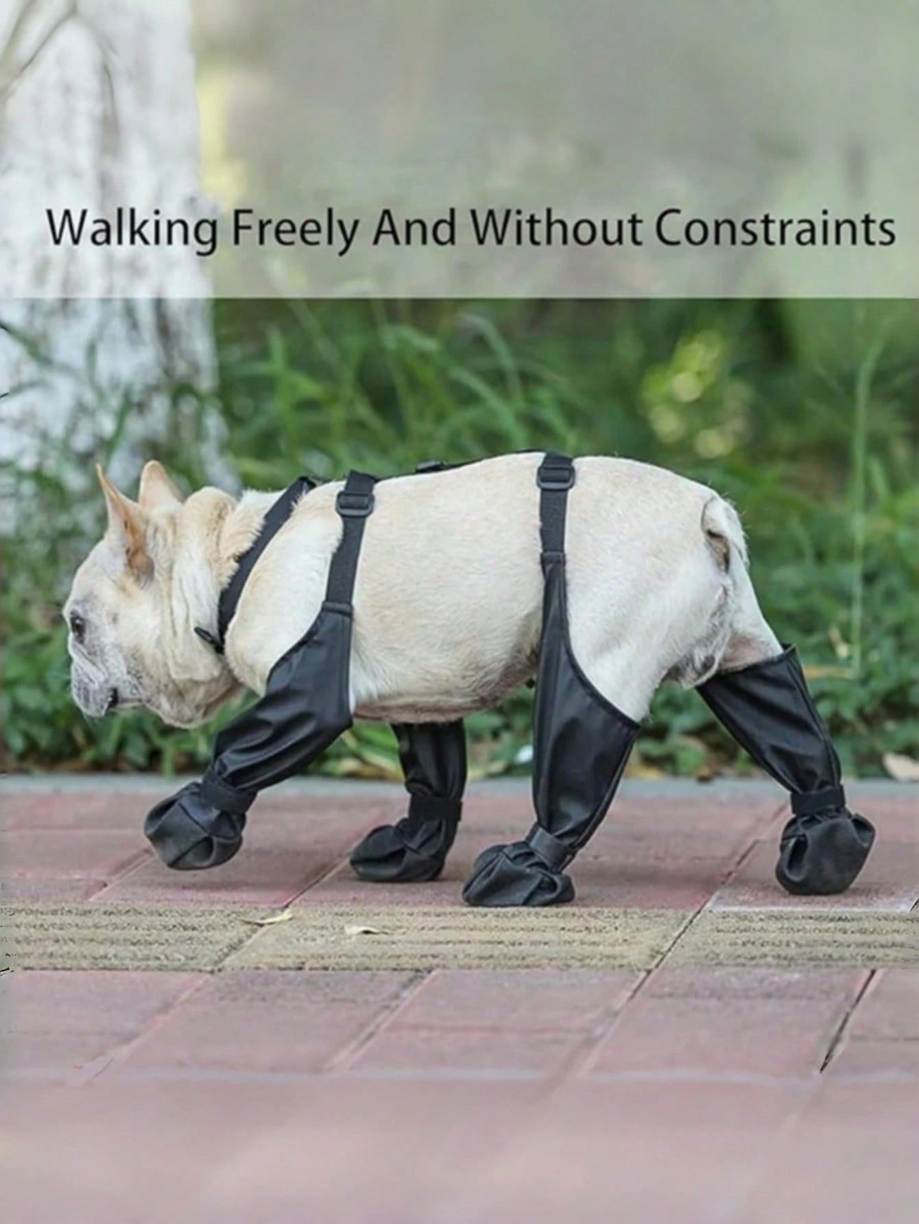 Waterproof Dog Boots for Small & Medium Dogs | Anti-Slip Paw Covers