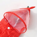 Dog Raincoat – Waterproof Hooded Pet Jacket with Reflective Strips & Adjustable Fit