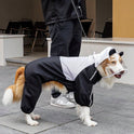 Dog Raincoat – Waterproof Hooded Pet Jacket with Reflective Strips & Adjustable Fit