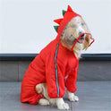 Dog Raincoat – Waterproof Hooded Pet Jacket with Reflective Strips & Adjustable Fit