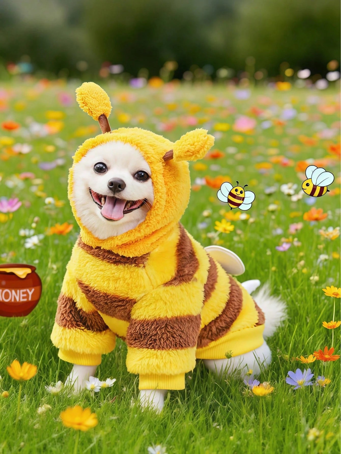 Halloween Pet Costume for Dogs & Cats | Warm Winter Outfit