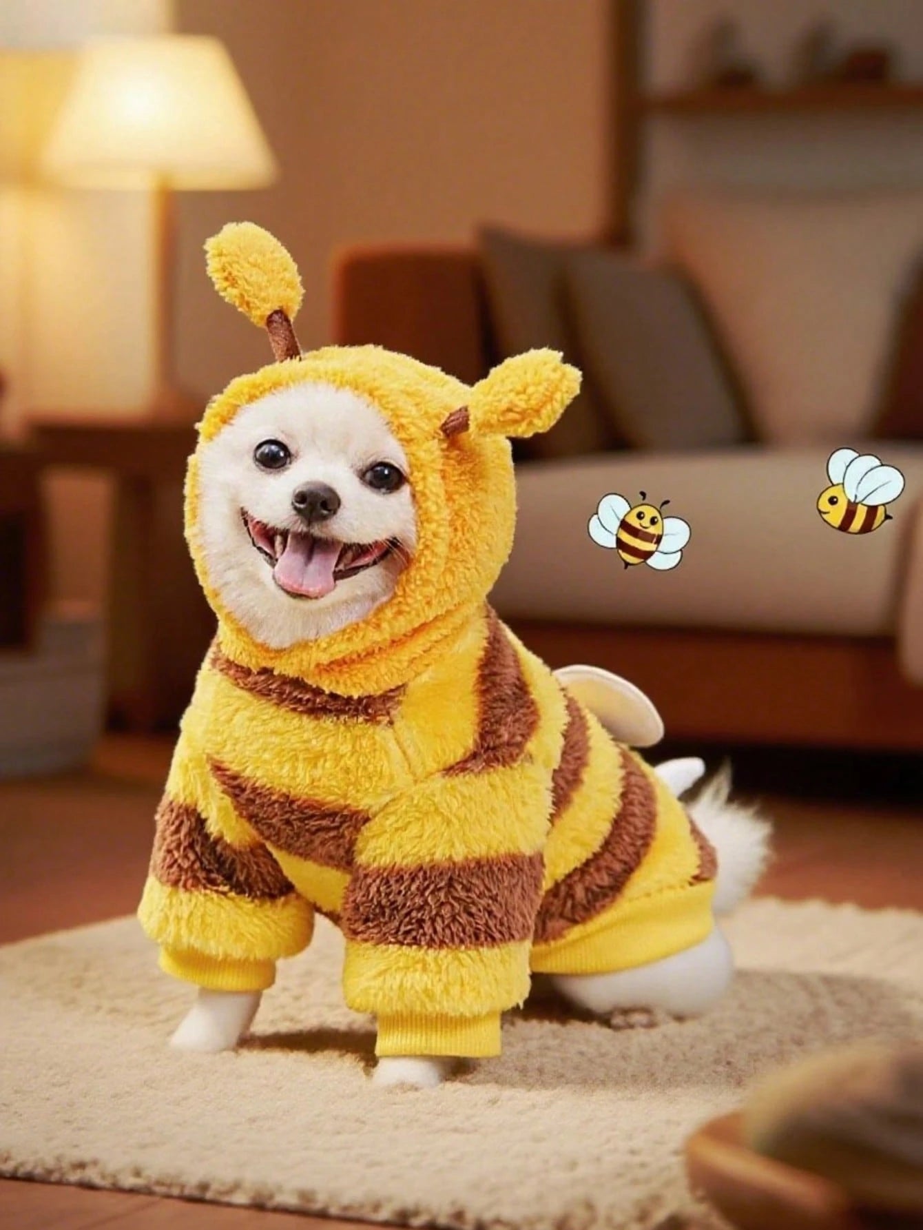 Halloween Pet Costume for Dogs & Cats | Warm Winter Outfit