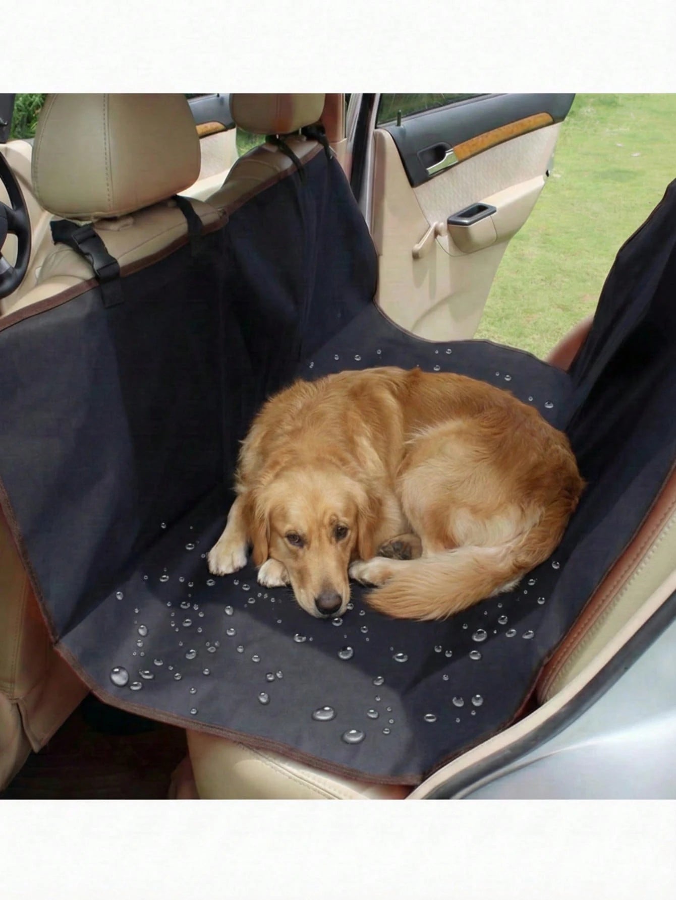 Oxford Cloth Dog Car Seat Mat – Thin Style Anti‑Dirty & Anti‑Shedding Protector