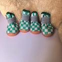 Breathable Mesh Dog Shoes | Non-Slip Summer Boots for Small Dogs (set of 4)
