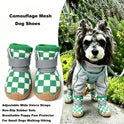 Breathable Mesh Dog Shoes | Non-Slip Summer Boots for Small Dogs (set of 4)