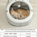 Cute Soft Cat Bed House – Comfortable Breathable Sleeping Basket for Cats