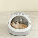 Cute Soft Cat Bed House – Comfortable Breathable Sleeping Basket for Cats