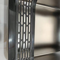 Stainless Steel Semi-Enclosed Cat Litter Box with Scoop