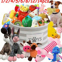 Cute Squeaky Dog Toy – Plush Chew Toys with Sound Paper for Puppies & Small Dogs